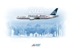 Nástěnný kalendář 2026 - Wide bodies