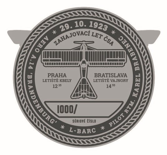 Pamětní mince k 100. výročí ČSA