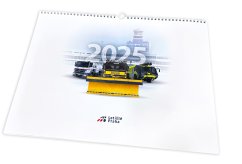 Nástěnný kalendář 2025: Letištní technika