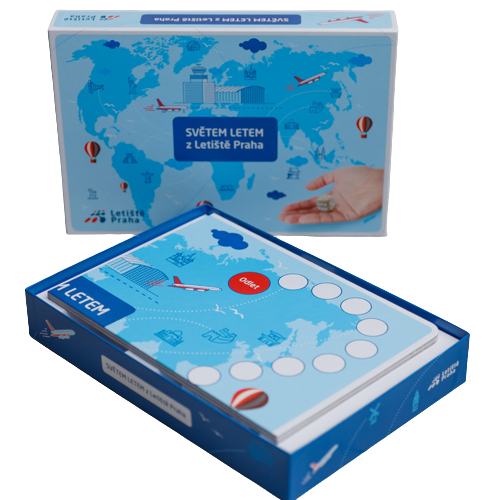 Hra SVĚTEM LETEM z Letiště Praha