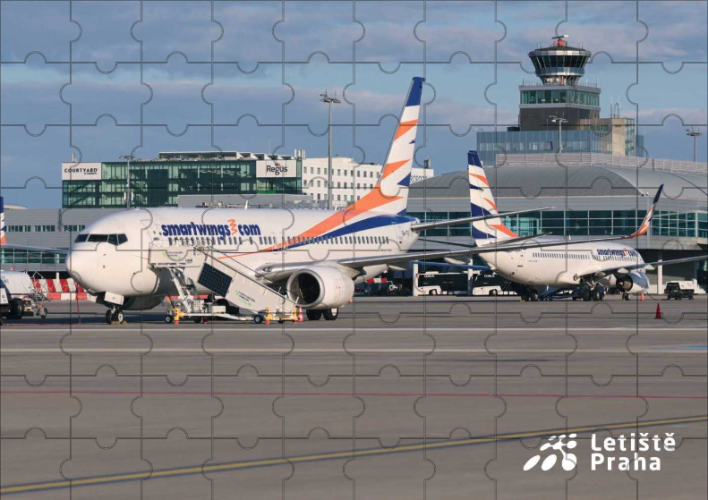 Puzzle 80 dílků - Vyberte variantu: Airbus A380 Lufthansa