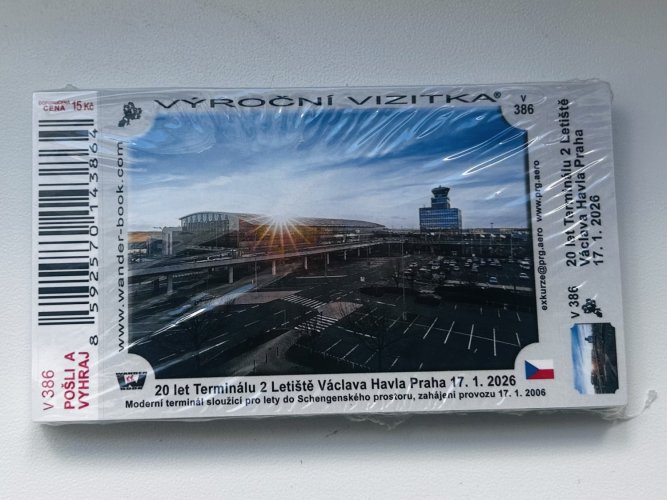 Výroční vizitka Letiště Václava Havla Praha