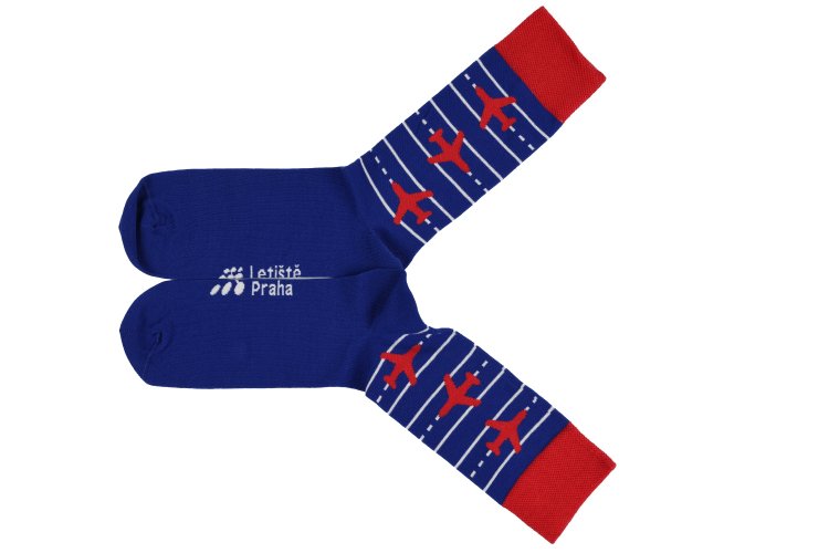 Dámské ponožky s letadly