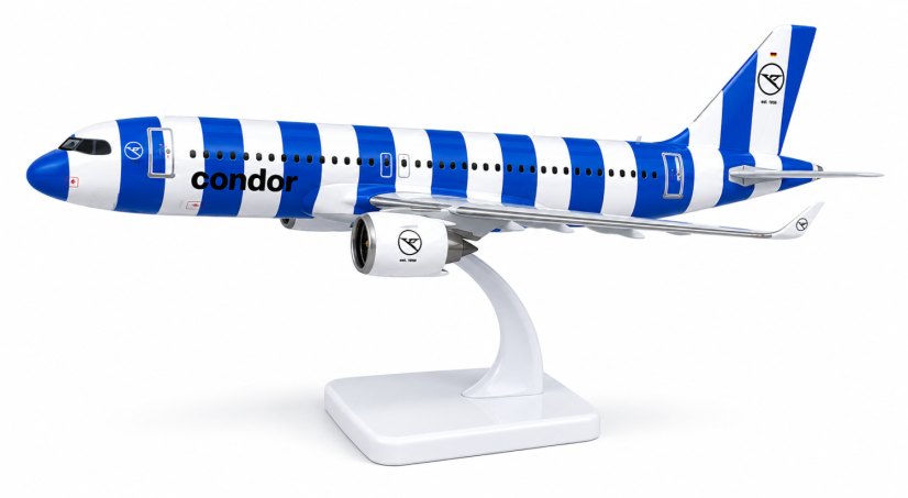 Model letadla - Airbus A320neo Condor - Barva: Modrá
