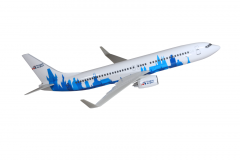 Resin model B737 | Modré panorama