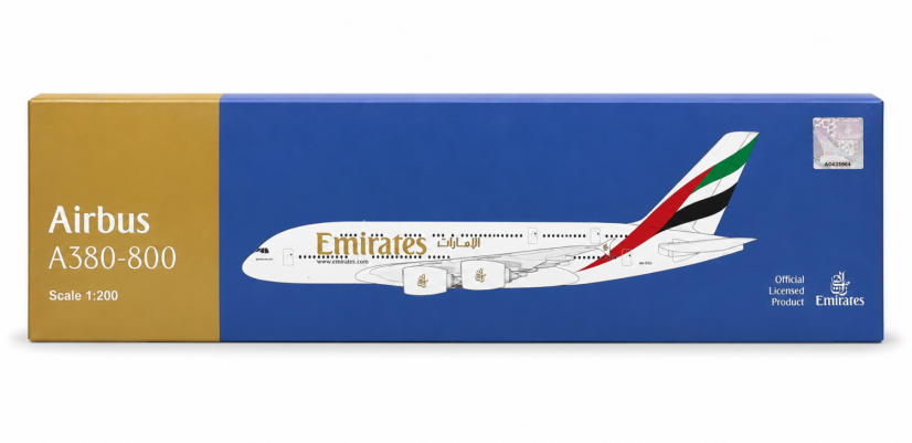 Model letadla - Airbus A380-800 Emirates Classic Livery