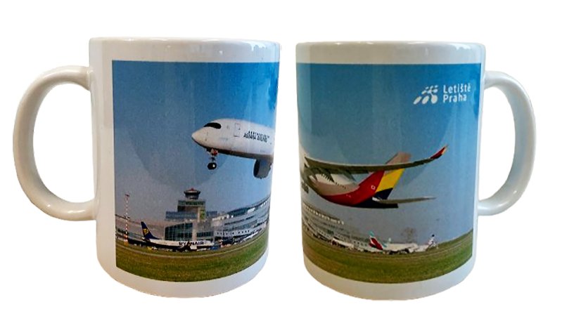 Keramický fotohrnek - Vyberte variantu: Asiana Airlines