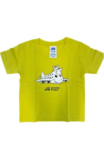Dětské tričko baby - Barva: Tmavě žlutá, Velikost: 0 roků