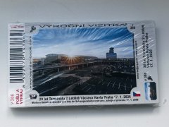 Výroční vizitka Letiště Václava Havla Praha