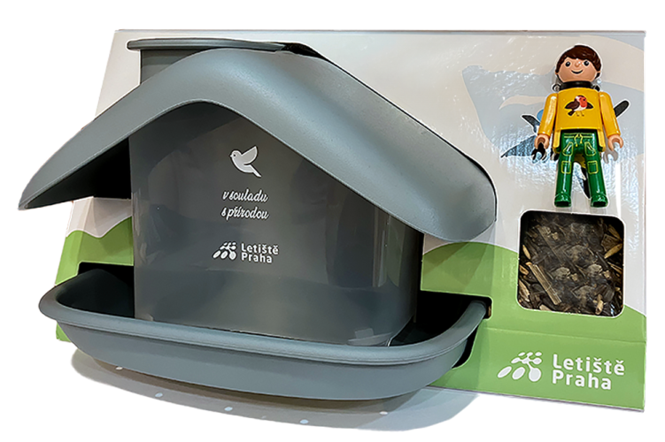 Igráček Ornitolog s krmítkem