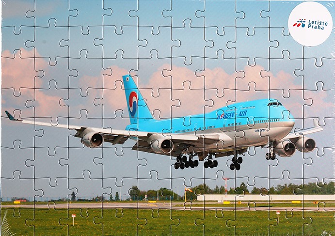 Puzzle 80 dílků - Vyberte variantu: Airbus A380 Lufthansa