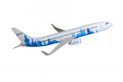 Resin model B737 | Modré panorama