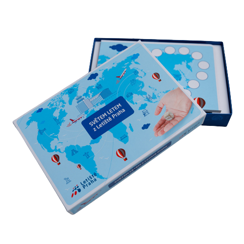 Hra SVĚTEM LETEM z Letiště Praha