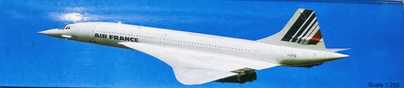 Model letadla AIR FRANCE  CONCORDE